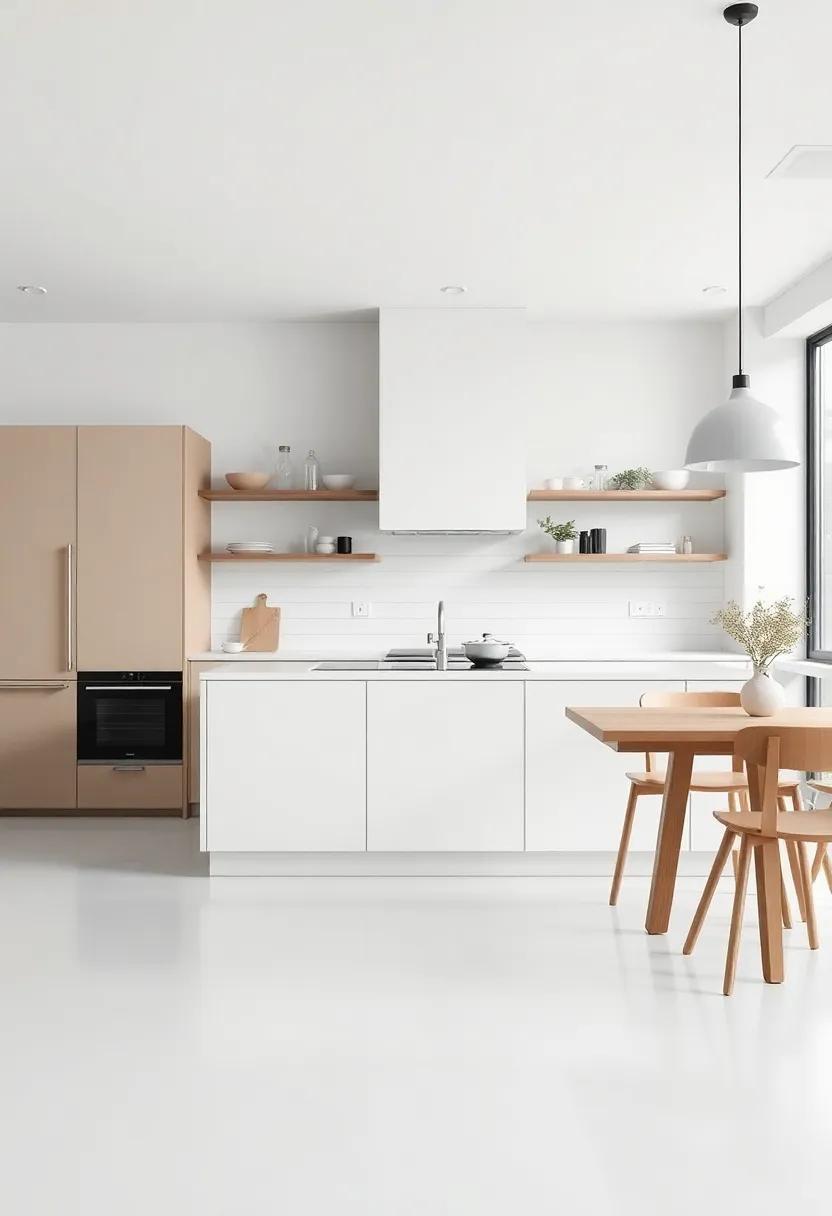 Embracing Minimalism: The Allure of Scandinavian Kitchen Interior Design
