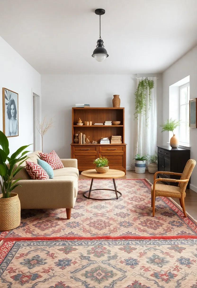 29 Ways to Embrace Vintage Eclectic Style with Gorgeous Patterned Rugs