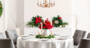 25 Creative Festive Holiday Dining Room Arrangements to Inspire Your Celebrations