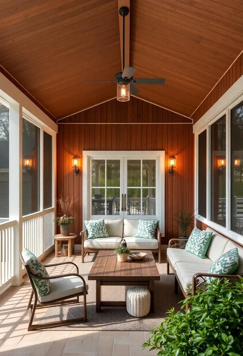 25 Ideal Ideas for Transforming Your Screened Porch Throughout the Seasons