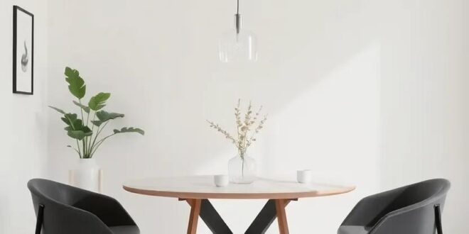 Maximize Style in Small Spaces: Inspiring Minimalist Dining Room Ideas