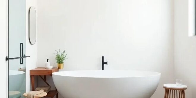 29 Stunning Ideas for a Contemporary Rustic Bathroom Design That Blends Comfort and Style