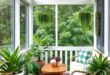 25 Inspiring Ideas for a Cozy Small Screened Porch with Lush Outdoor Plants