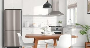 Maximizing Charm: Transforming a Small Kitchen with an Inviting Dining Table
