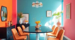 27 Inspiring Ideas for an Eclectic Dining Room with a Vibrant Color Palette