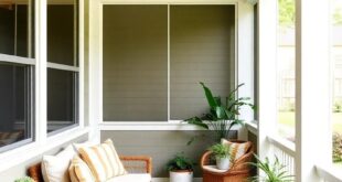 25 Creative Small Screened Porch Ideas with Space-Saving Storage Solutions