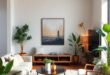 29 Fresh Ways to Elevate Your Apartment Living Room Decor with Greenery