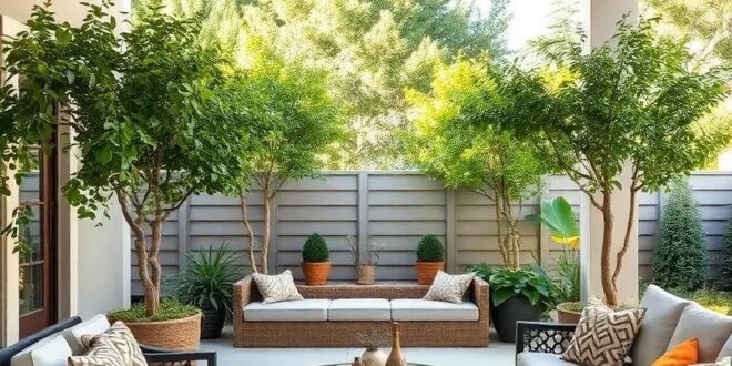 Elevate Your Outdoor Space: Inspiring Backyard Patio Ideas Featuring Trees