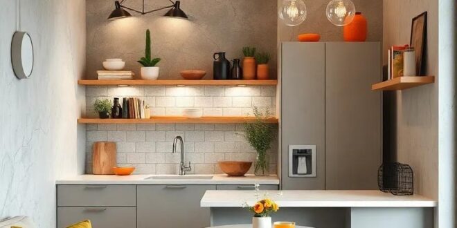 Maximizing Charm and Function: Clever Solutions for Creative Small Kitchen Spaces