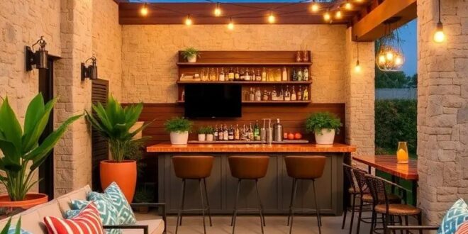 29 Patio Bars with Outdoor Beer Taps for Your Next Summer Sip Session