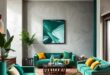 Elevate Your Space: The Allure of Luxury Emerald Green Home Decor Trends