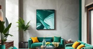Elevate Your Space: The Allure of Luxury Emerald Green Home Decor Trends