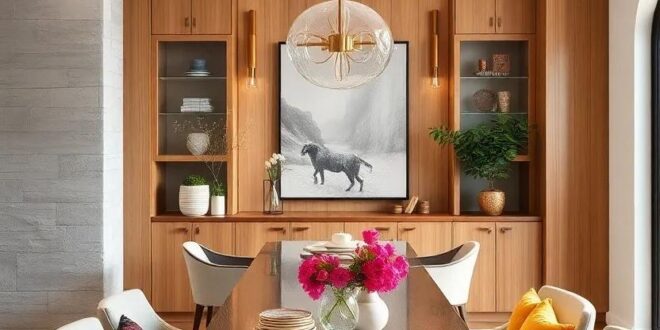 25 Inspiring Dining Room Ideas Featuring Stylish Built-in Cabinets