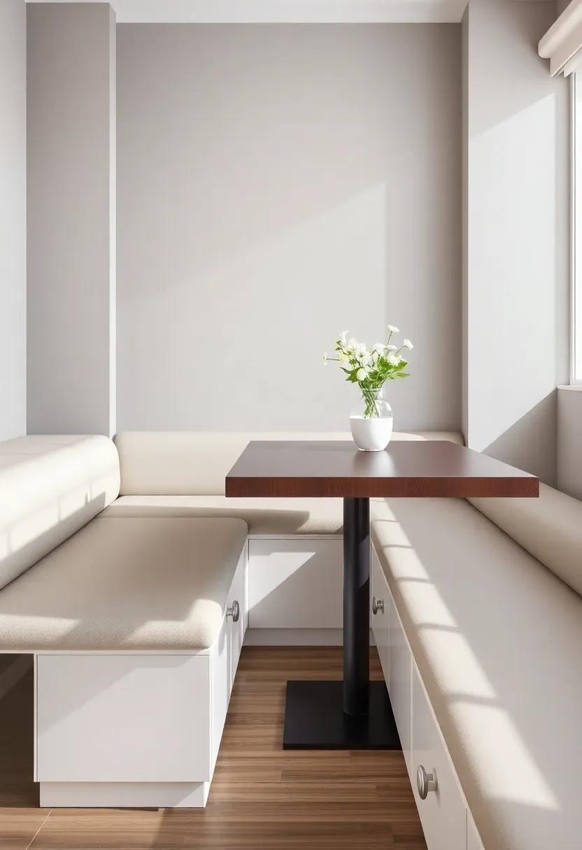 Creative Storage Solutions: Hidden Benefits of Under-banquette Compartmentalization