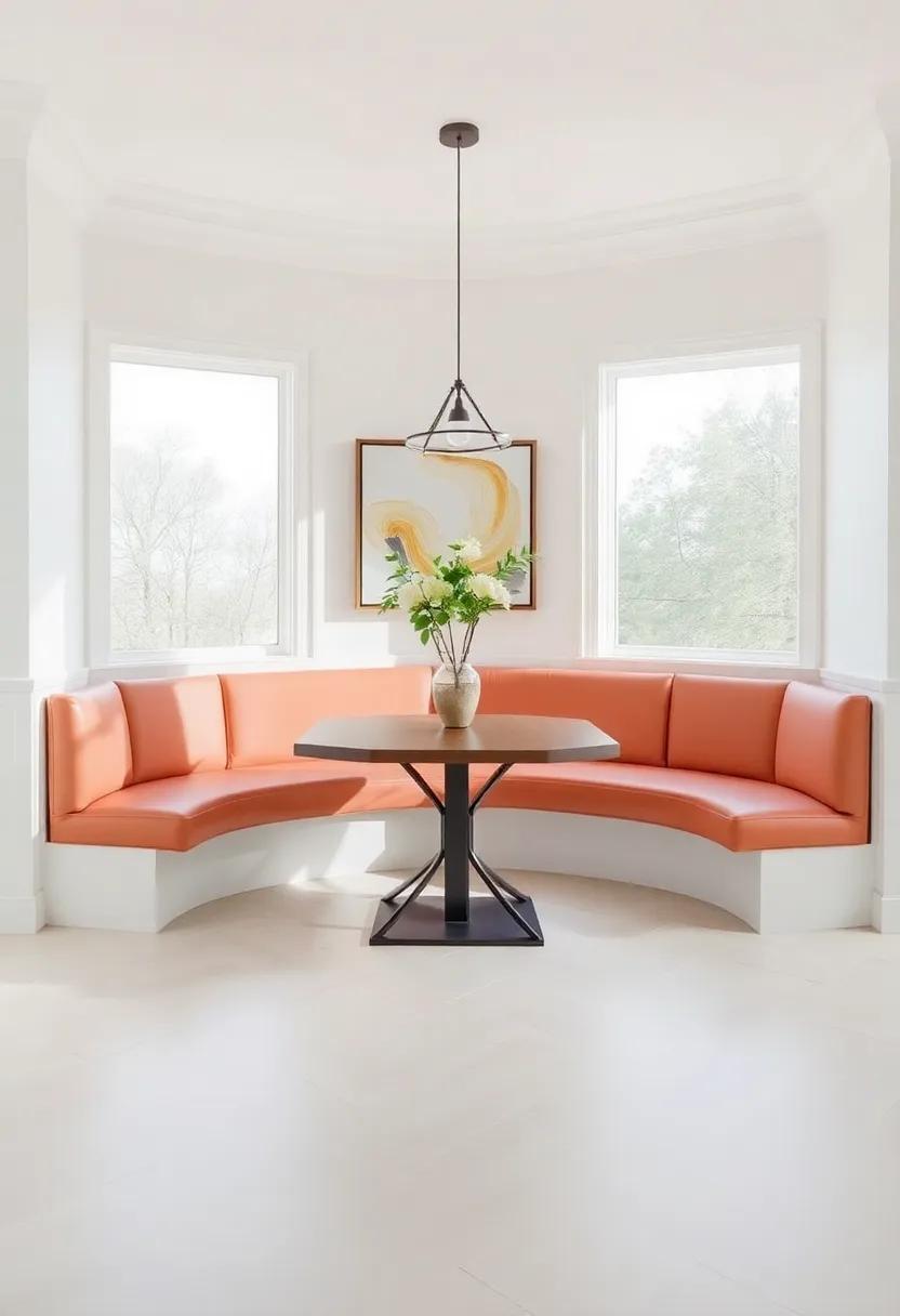 Elevating ⁣Comfort: Exploring ⁣the Cozy Allure of Banquette Seating ⁤in your Dining‌ space