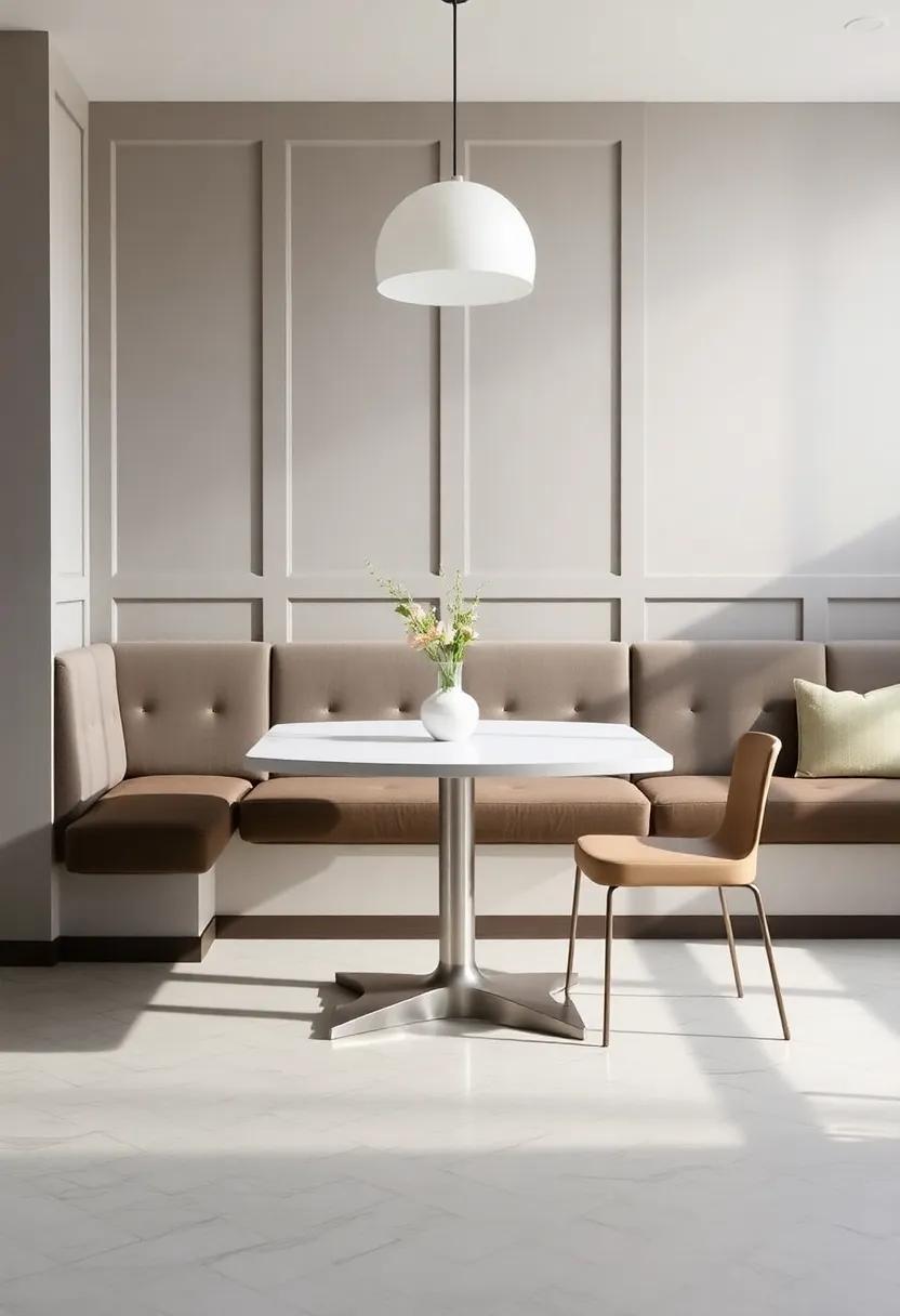 Functional⁢ Layouts: arranging Your Dining Room Around Banquette Comfort
