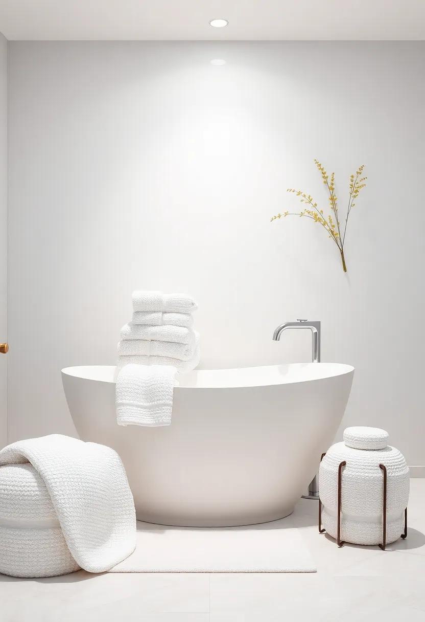 Offer‍ Plush Towels: Invest in soft,‍ high-quality towels for an indulgent feel that enhances comfort and⁤ elevates your ⁢bathroom ‌experience