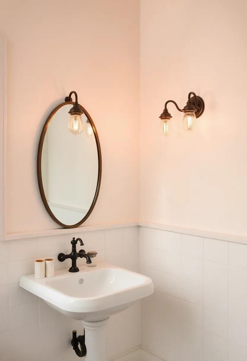 Classic Lighting Fixtures: Incorporate vintage-inspired​ sconces or chandeliers ⁤to illuminate your space ‌with warm, inviting glow