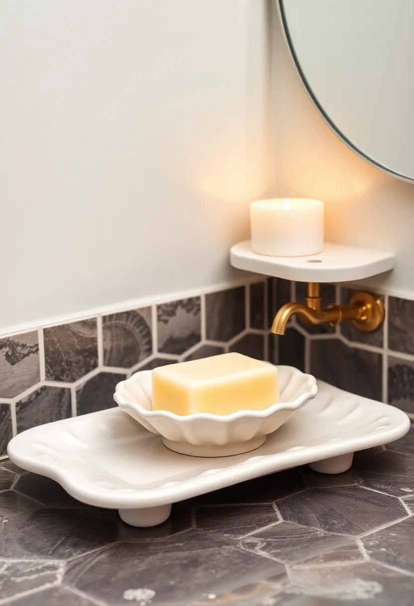 Retro Soap Dishes: Find stunning retro soap dishes ‍that not only hold your favorite soap but also serve as beautiful decor