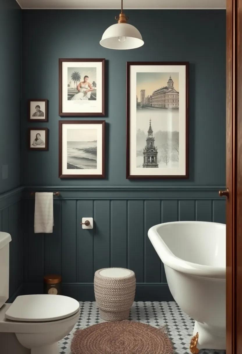 Vintage Artwork: Adorn your walls with classic framed prints or vintage postcards, transporting your space back in time