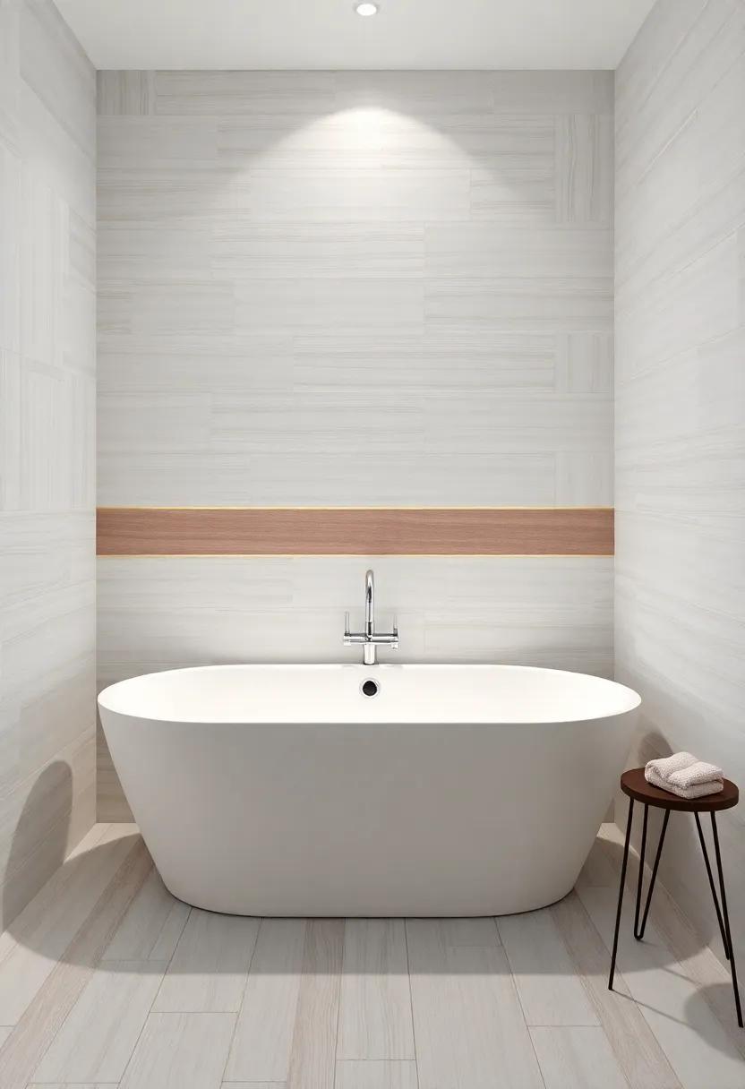 Streamlined Plank Tiles For A Seamless And Updated Look In Your Bathroom