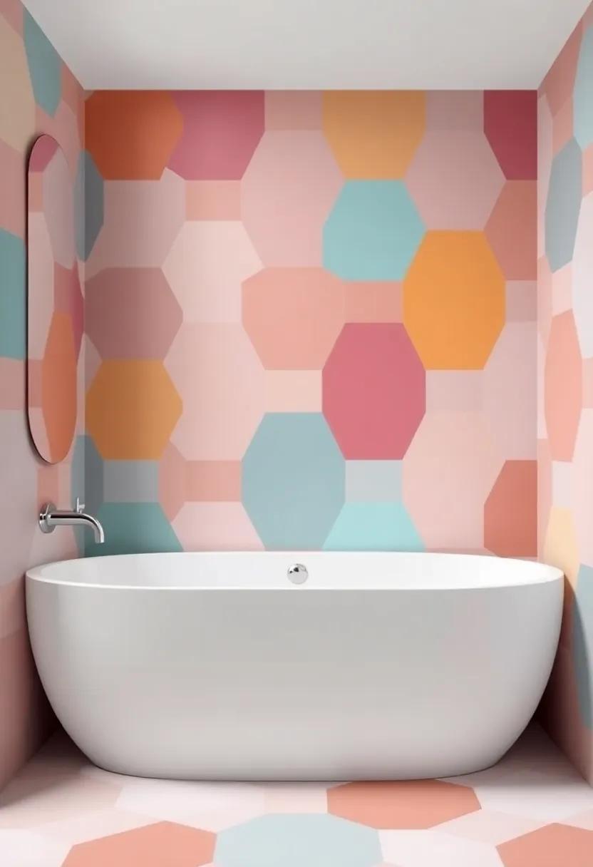 Colorful Hexagonal Designs That Play ‌With Shapes‍ For A Modern Touch