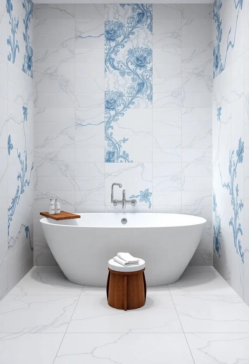 Intricate Hand-Painted ‍Tiles That Are Unique Centerpieces​ In Your Bathroom