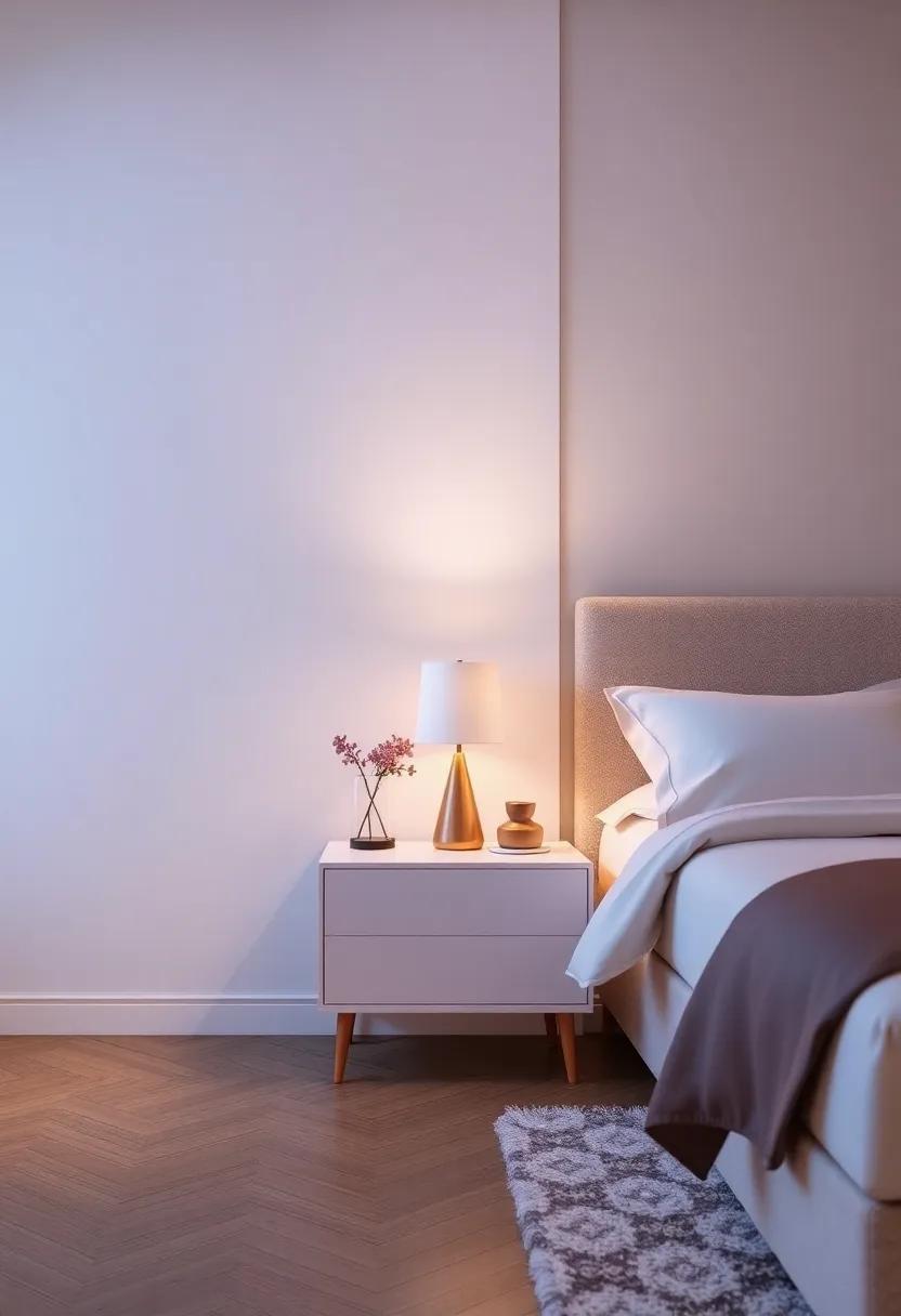 Elegant Nightstands: Take your nighttime essentials to the next level with stylish nightstands that offer both function and flair
