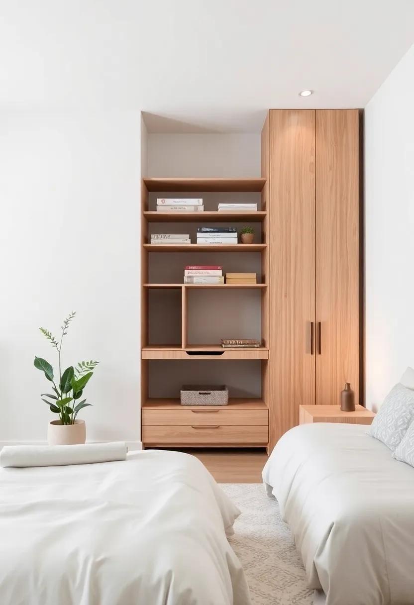 Smart Storage Solutions: discover innovative furniture pieces that maximize space while keeping your bedroom organized and clutter-free