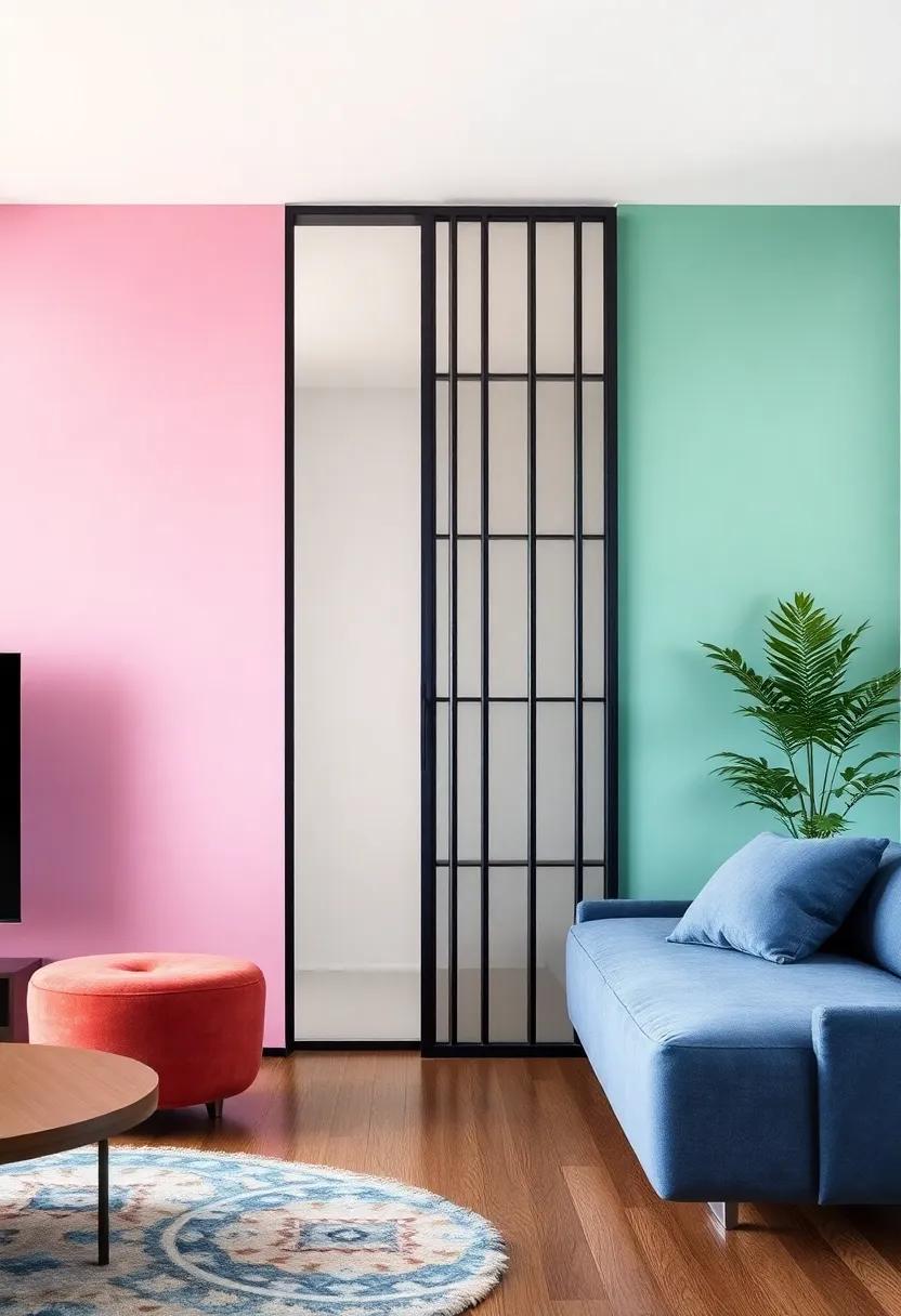 Colorful Paint Techniques: Apply creative paint techniques ​to create visual divisions that are both ‍playful and sophisticated