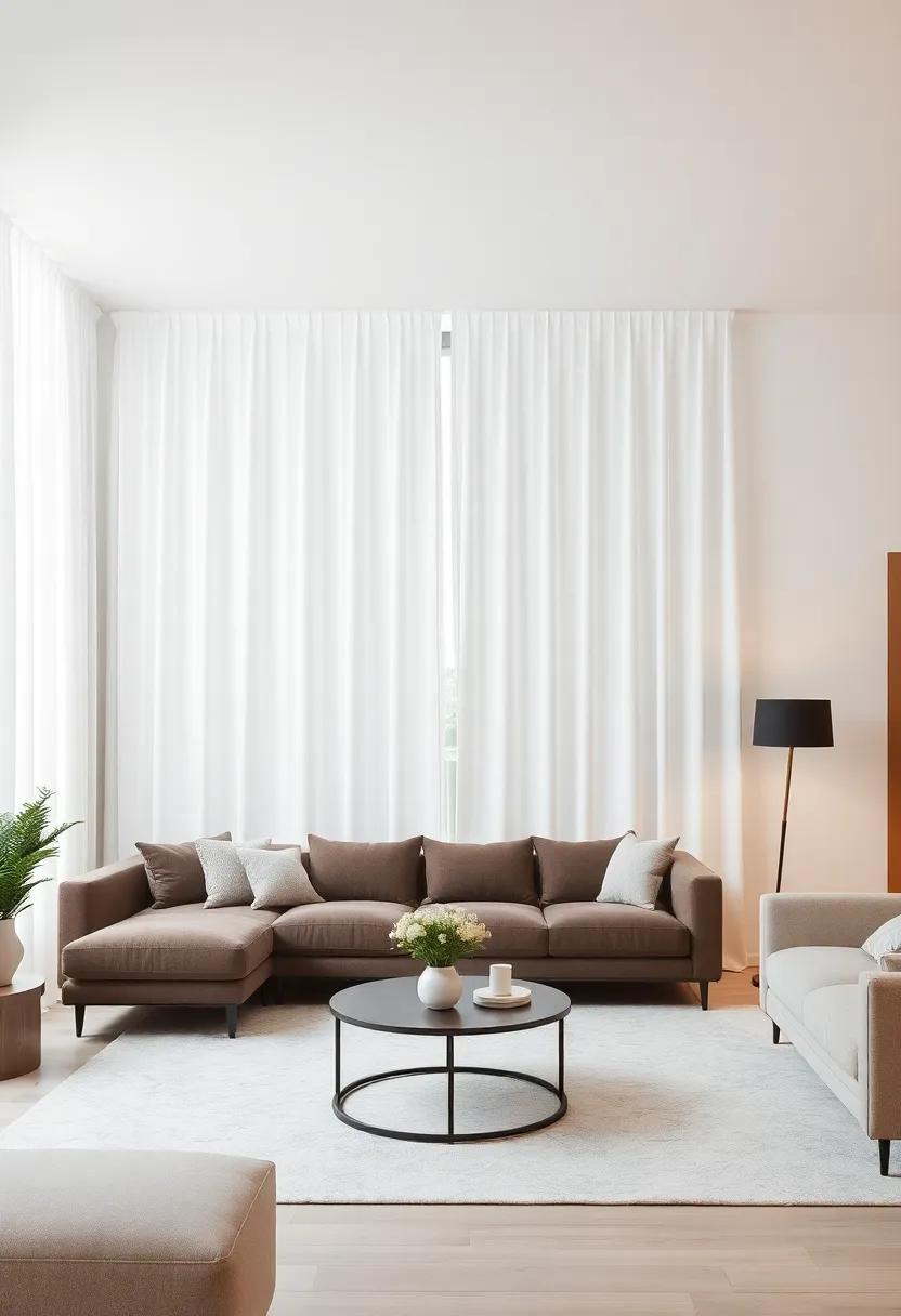Curtains: Use floor-to-ceiling curtains that can be drawn or ⁤opened, creating a soft transition‌ between spaces ⁣with ⁣a touch ⁢of ​drama