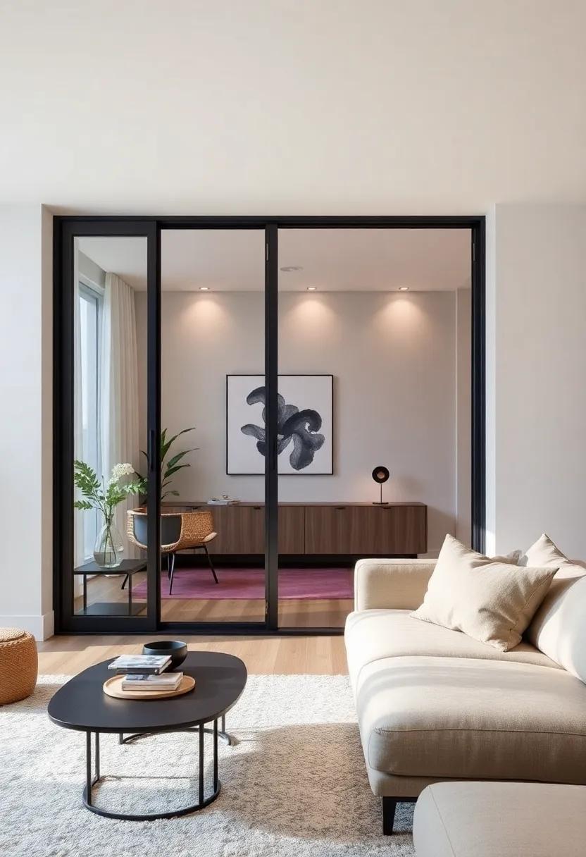 Bi-Fold Doors: ‍Introduce‍ bi-fold doors that can ‌glide open or​ closed, ⁤allowing⁤ flexibility⁤ between a cozy nook and the main living area