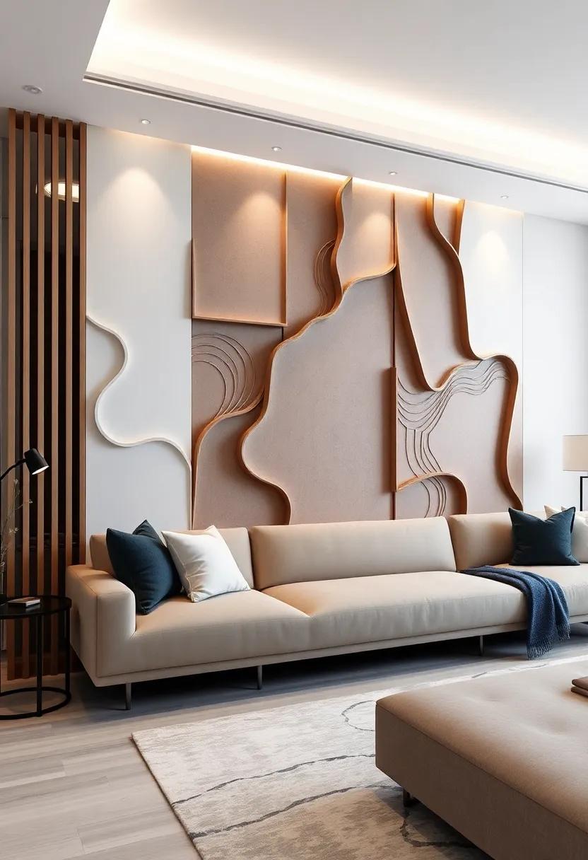 Artistic⁢ Panels: Install artistic or sculptural⁣ wall panels that serve‌ both as an eye-catching decor piece and a⁢ functional⁣ divide