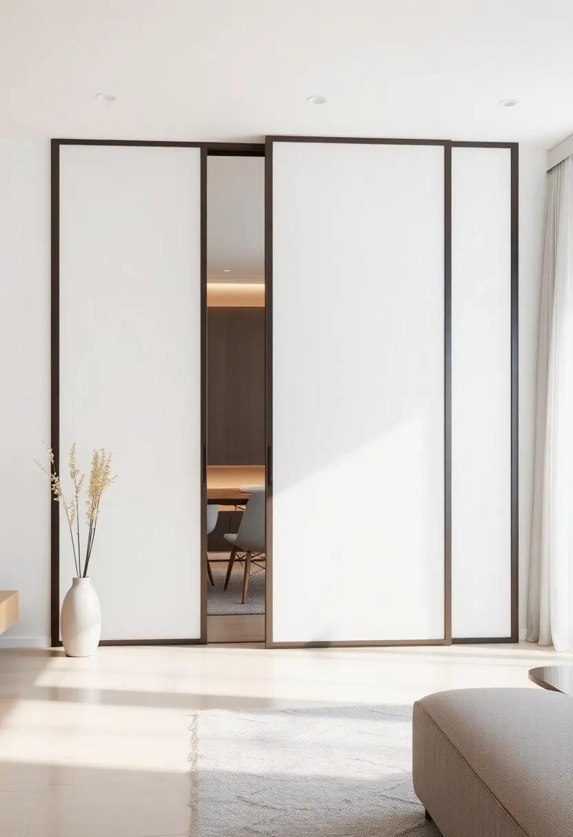 Sliding ‌Walls: Install sliding⁢ wall panels that can be repositioned⁢ to alter room‍ dynamics, adapting ‌the space to your needs