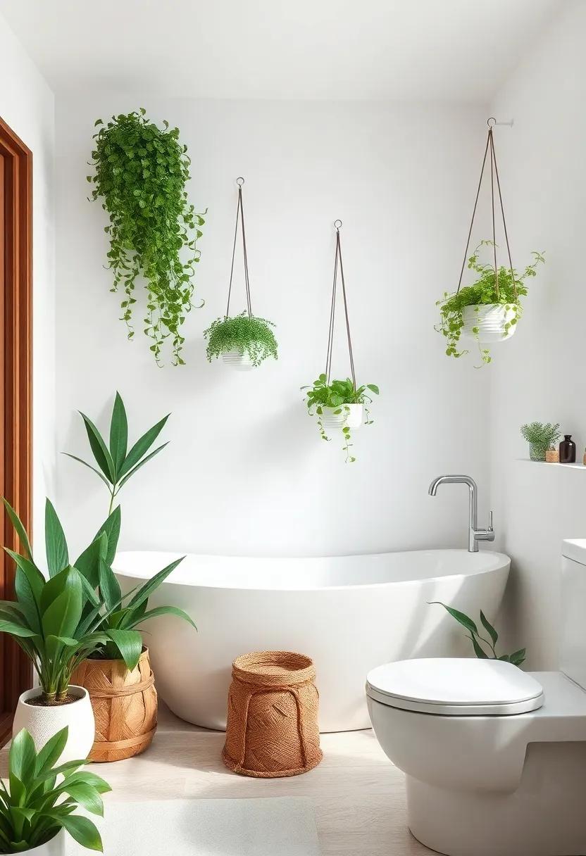 Indoor⁣ Plants: Introduce greenery through‍ potted plants or​ hanging planters to enhance the natural feel and improve air quality