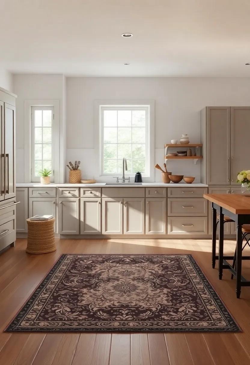 Artisan Crafted Hearth Rugs providing​ Warmth and Style in Your⁣ Kitchen