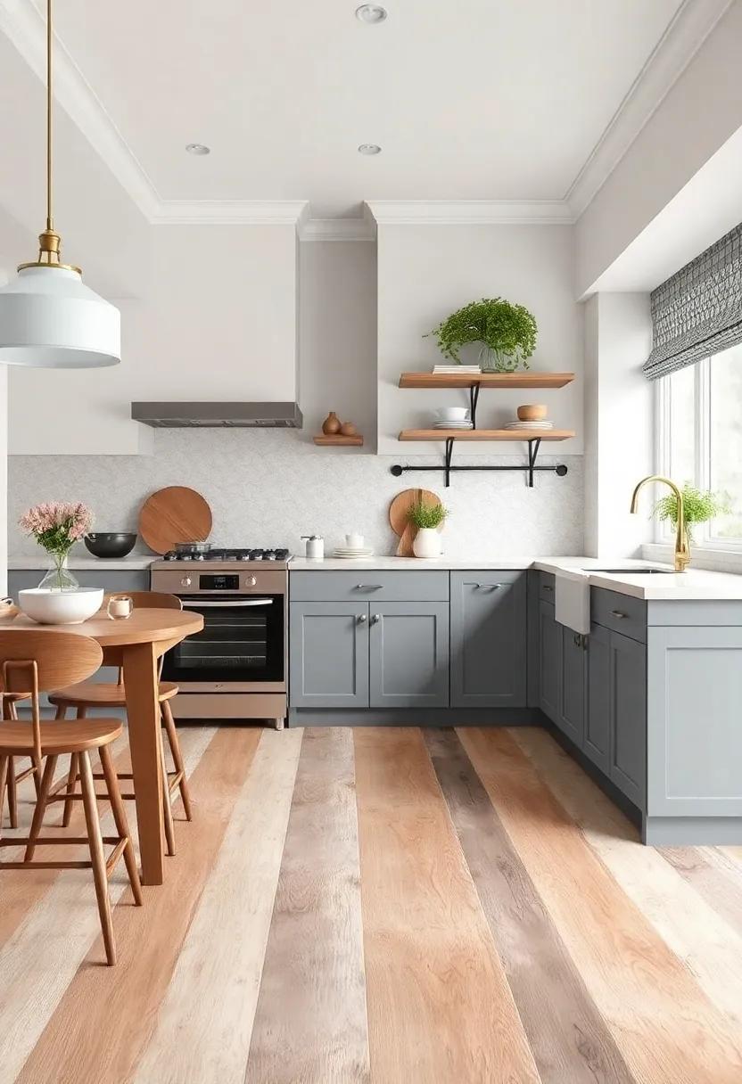 Eclectic Mix of Textures Creating Visual⁢ Interest in Cottage Kitchens