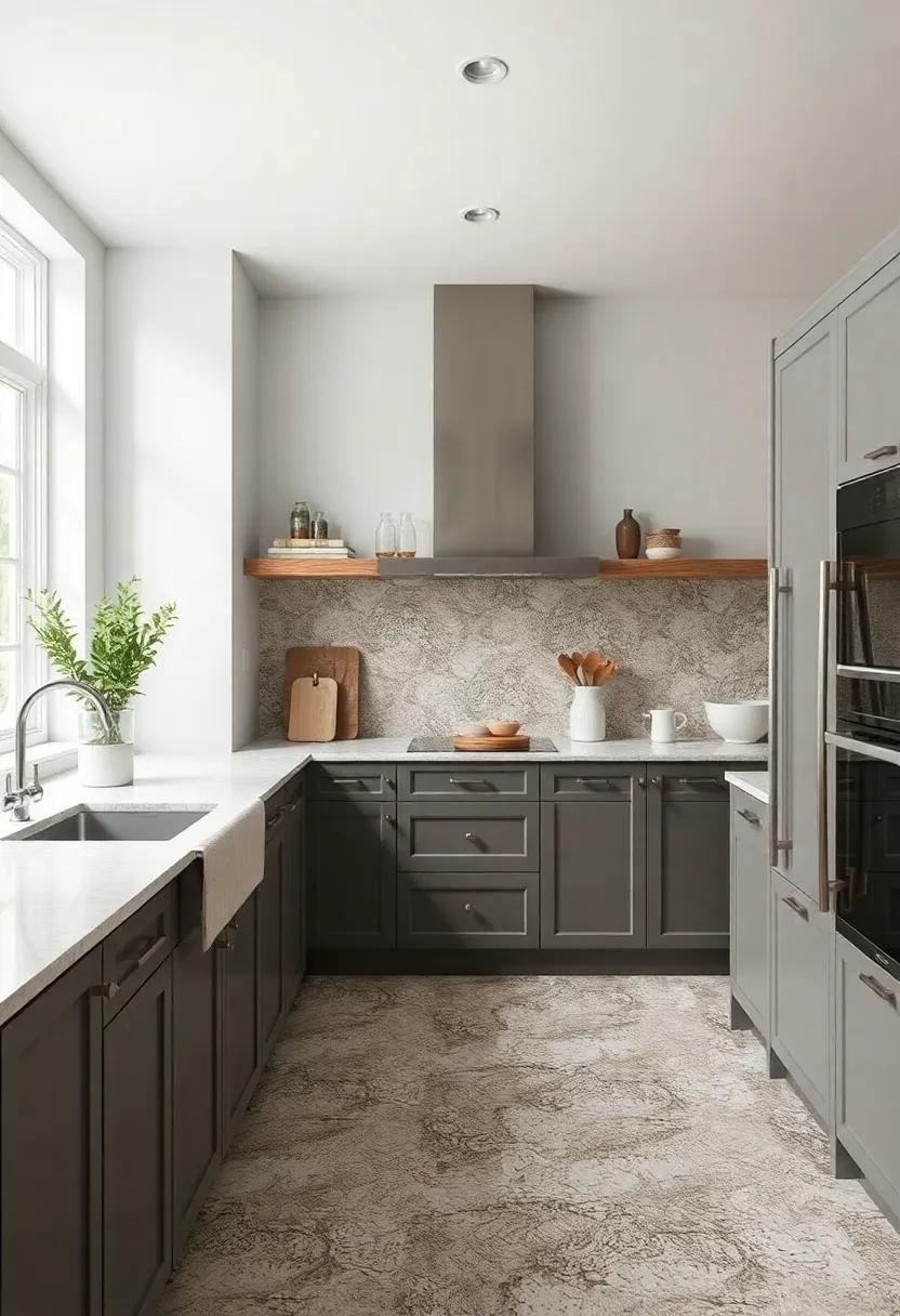 Enduring Terrazzo​ Floors Blending Artistry with Rustic⁢ Elegance