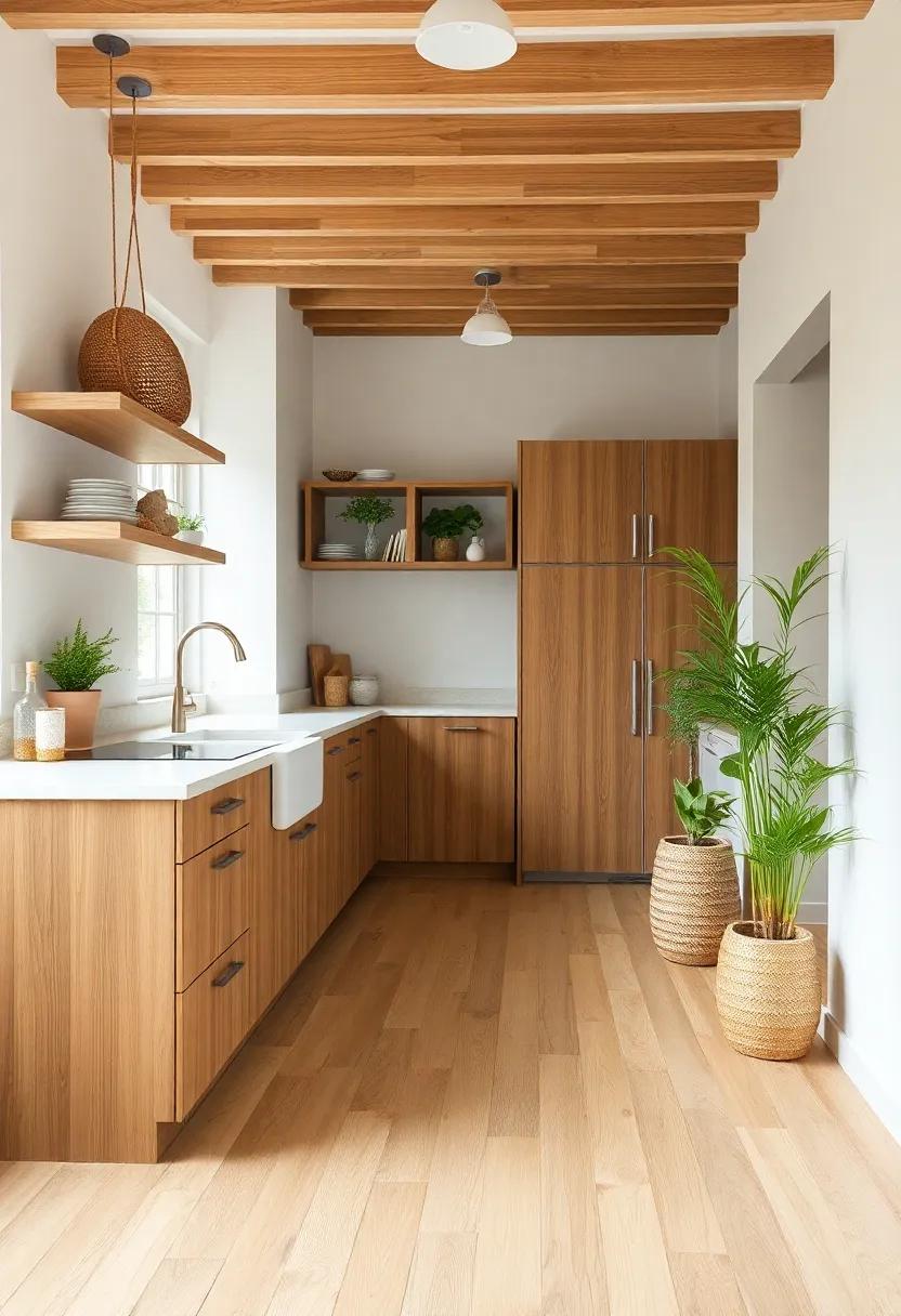 Nature-Inspired Bamboo Flooring ‌Enhancing Your Cottage Kitchen’s aesthetic