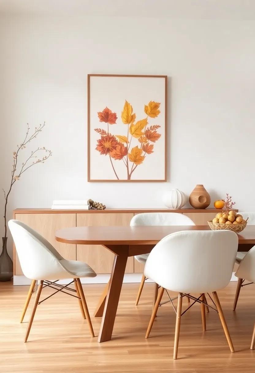 Statement wall ⁤art: Hang fall-themed artwork or nature-inspired prints to set a⁤ seasonal tone and spark conversation