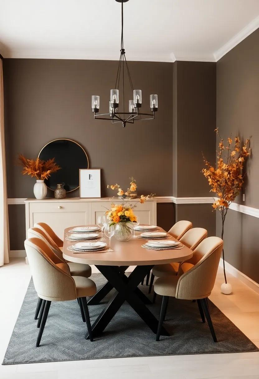 Monochromatic schemes: Go for a monochromatic ‍dining ‌room using shades⁤ of⁤ one color to create a sophisticated, elegant space