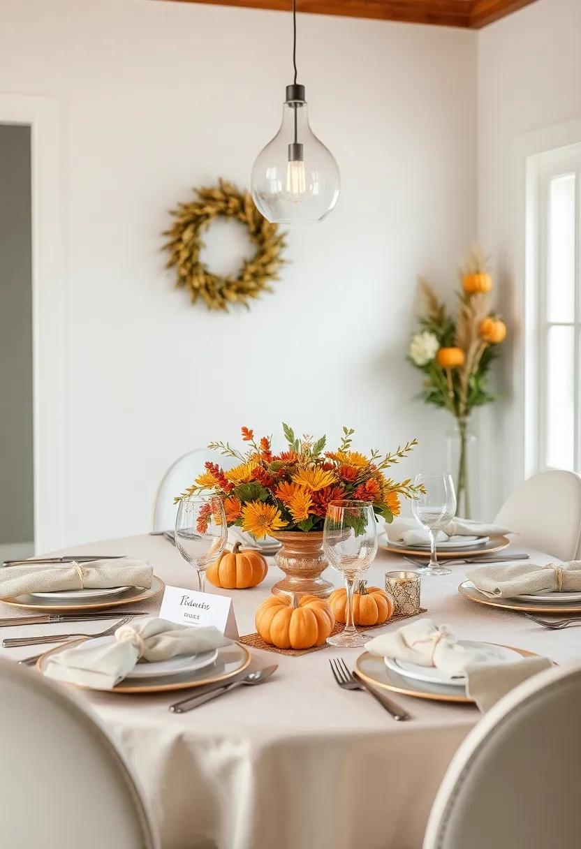 Personalized place settings: Use name cards and unique decor at each place setting to make your dining experience ⁤feel special