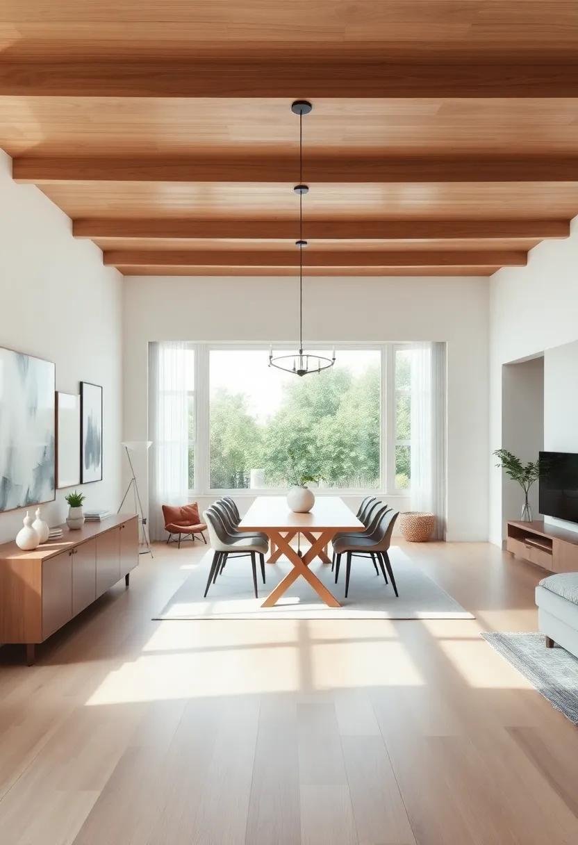 Embrace ‌Open-Concept Design: Opt for a layout that blurs ⁢the lines between the dining room ⁤and ⁢living room for a cohesive ‌and airy feel