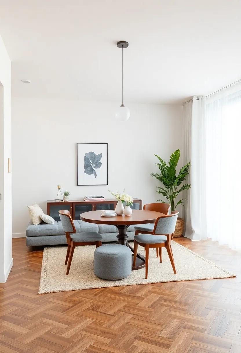 Multi-Functional Furniture:‍ Choose ⁣furniture pieces that serve multiple purposes, such ‍as a storage ottoman⁤ or ‌a⁤ dining⁣ table that converts into a workspace