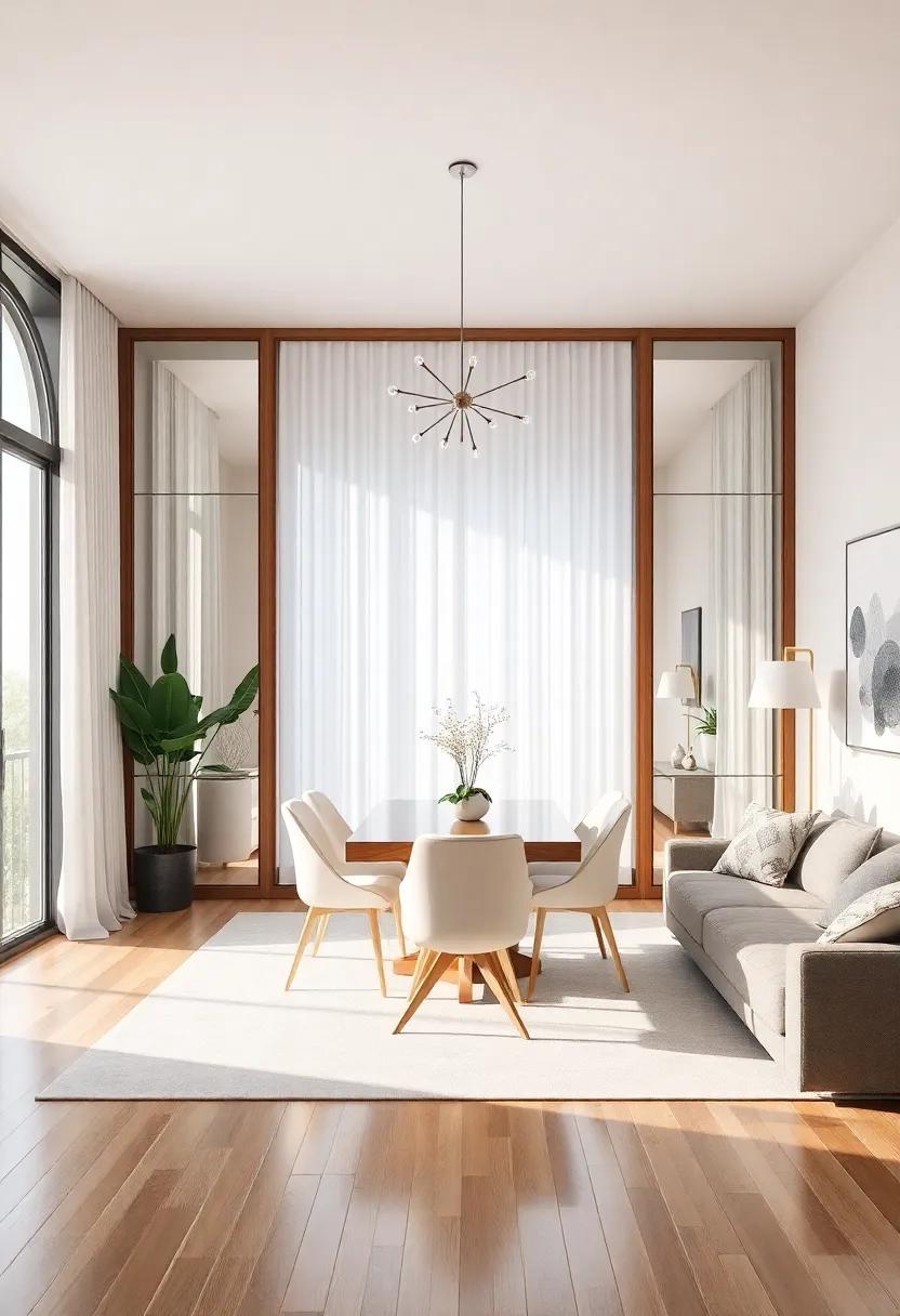 Mirrors for Depth: ⁣Use large‌ mirrors strategically to reflect light ⁤and expand the sense⁤ of size, making the space​ feel ‍more open​ and⁤ welcoming
