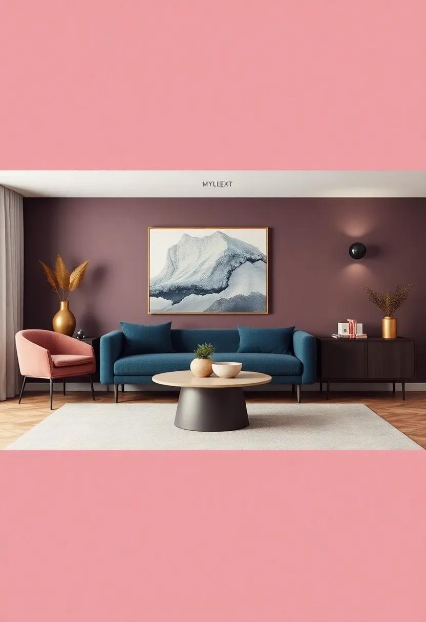 Mystic Hues: Blend deep indigo, muted ‍mauve, and soft gold for a sophisticated yet tranquil vibe perfect‍ for relaxation