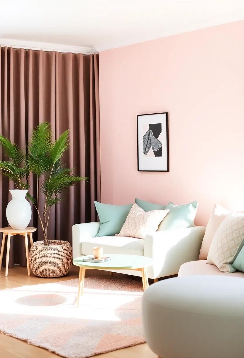 Whimsical Pastels: Combine pale ⁤pink, mint green, and baby⁣ blue for a dreamy and lighthearted atmosphere in your cozy⁢ retreat