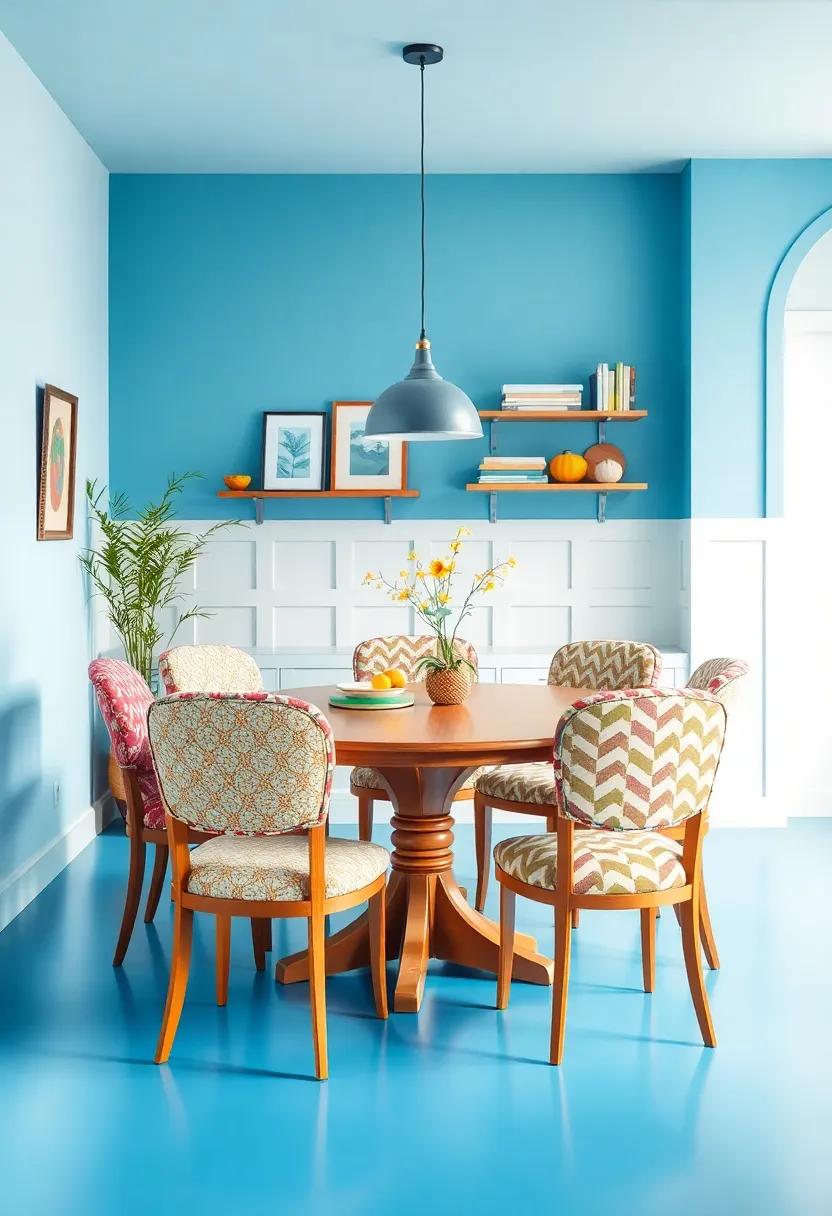 Eclectic Furniture: Embrace mismatched dining chairs upholstered ‌in various patterns​ and colors that reflect your personality and create ‍an inviting atmosphere