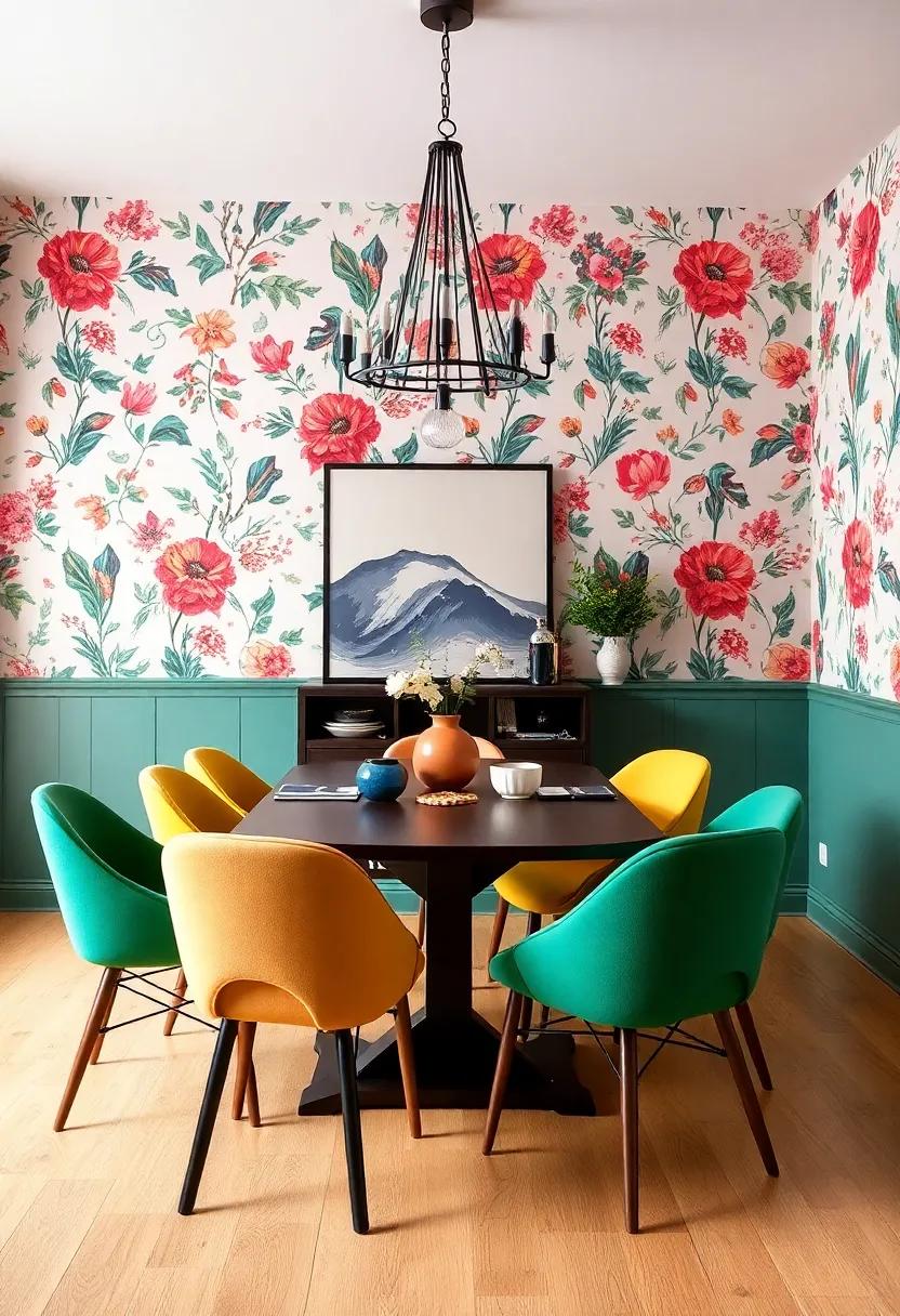Playful Wallpaper: Consider wallpaper with bold prints that ‍reflect your color palette, creating an ⁣engaging backdrop that transports your guests into a lively setting