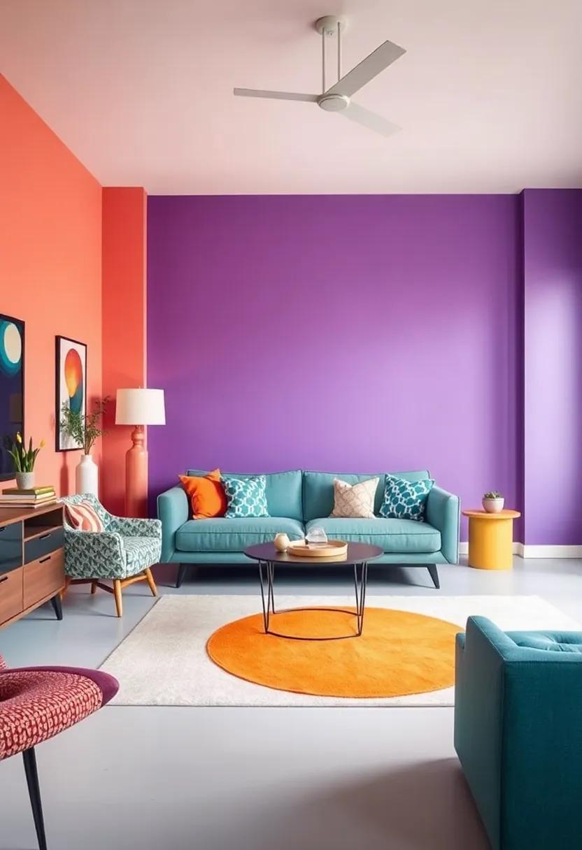 Accent ‍Walls: Making a Statement with Colorful Finishes and Patterns